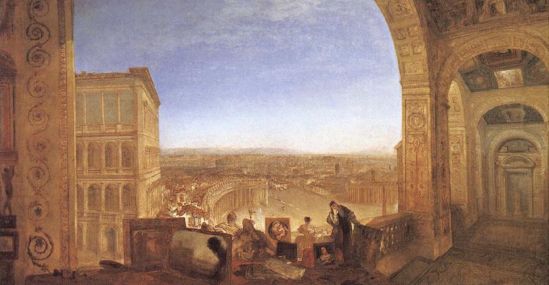 Rome,From the Vatican Raffalle, J.M.W. Turner